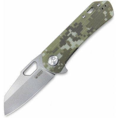 KUBEY Duroc Liner Lock Flipper Small Pocket Folding Knife Camo Handle KU332J