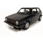 Bburago Volkswagen Golf MK1 GTI černá 1:24 – Hledejceny.cz