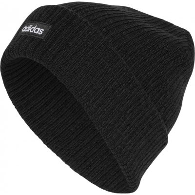 adidas LINEAR BEANIE CUFF Černá Bílá – Hledejceny.cz