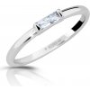 Prsteny Modesi stříbrný prsten se zirkonem M01012