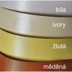 Ozdobný papír Millenium bílá 220 g 20ks A4 – Zboží Dáma