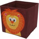 Storagesolutions textilní úložný box 30 x 30 x 30 cm lev – Zbozi.Blesk.cz