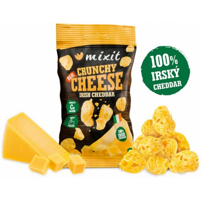 MIXIT Křupavý sýr do kapsy irský cheddar 20 g – Zbozi.Blesk.cz