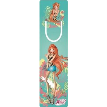 Winx club - Záložka s průsekem