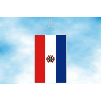 LIBEA, s.r.o. Paraguay stolní vlaječka Uchycení: Šňůrka (pro zavěšení) – Hledejceny.cz