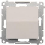 Simon DPR1.01/11 Ovládač rozpínací bez piktogramu řazení 1/0 bez piktogramu přístroj s krytem 10AX 250V bezšroubové bílá – Zboží Mobilmania