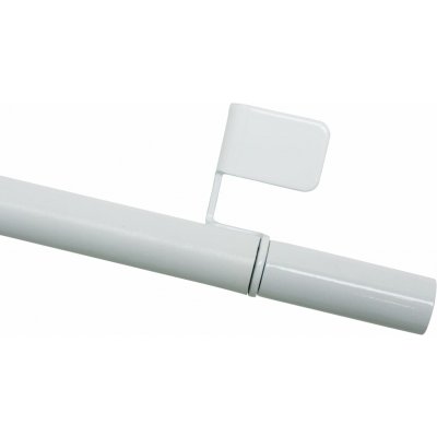 Gardinia Press&Go Filigrano rozpěrná záclonová tyč 50–80 cm, bílá – Hledejceny.cz