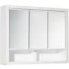 Koupelnový nábytek Jokey Plastové skříňky ERGO Zrcadlová skříňka (galerka) - bílá 62 cm, v. 51 cm, hl. 16,5 cm 188413100-0110