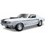 Maisto Ford Mustang GT Cobra Jet 1968 bílá 1:18 – Hledejceny.cz