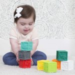 Infantino Kostky Squeeze & Stack 8 ks – Zboží Dáma