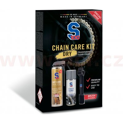 S100 Chain Care Kit (Dry Lube) – Hledejceny.cz