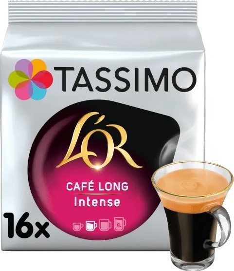 Stock Bureau - MAISON DU CAFÉ Sachet 16 doses de café TASSIMO L'OR