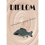 VIZINGR Rybáři diplom A4 č.67 Ryby č.67 BEZ TEXTU – Zboží Dáma