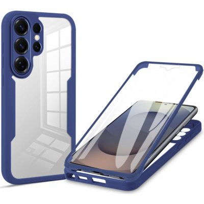 VSECHNONAMOBIL 136651 DUAL Oboustranný obal s fólií Samsung Galaxy S26 Ultra 5G modrý – Zboží Živě