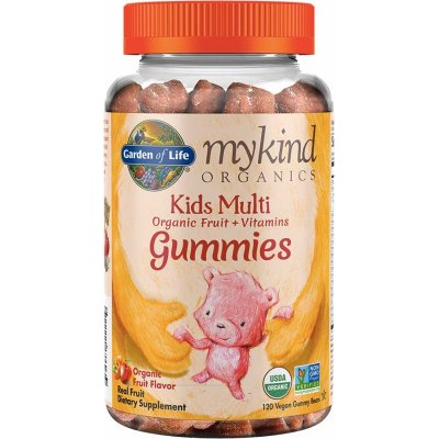 Garden of Life Mykind Organics Multi Gummies Pro Děti 120 kapslí