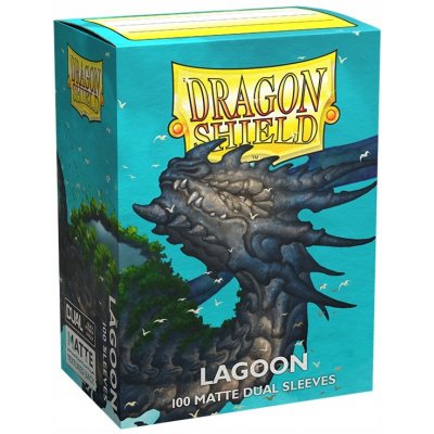 Arcane Tinmen Dragon Shield Dual Matte Sleeves Lagoon obaly 100 ks – Zboží Mobilmania