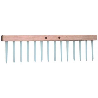 Libros dřevěné plastové zuby 14-zubé bez násady 61213 – Zboží Mobilmania