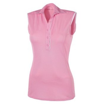 Dámské golfové triko Galvin Green Mila Ventil8 Sleevles X S Světle růžová