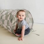 3 Sprouts Dětský Tunel RecycledCheckerboard Green – Zboží Dáma