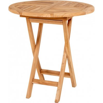 Zahradní stůl OVIEDO HOUSE NORDIC 70x75cm, teak dřevo – Sleviste.cz