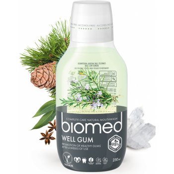 Biomed WELL GUM ústní voda 250 ml