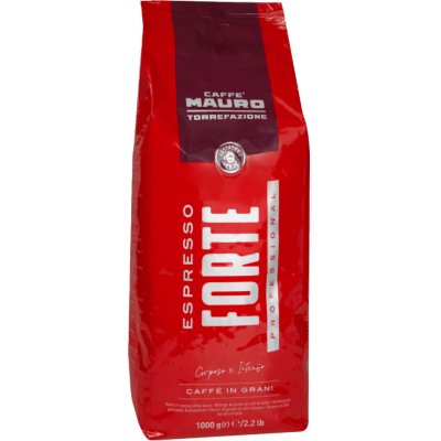 Mauro Espresso Forte zrnková 1 kg – Hledejceny.cz