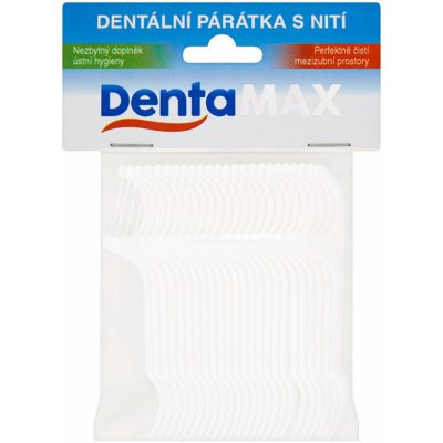 Dentamax dentální párátka s nití 30 ks