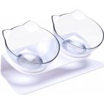 Pet Toys Dvojitá miska se stojanem 2 x 13 cm – Zboží Dáma