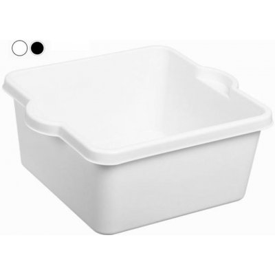 Plast Team Kvadratická mísa 10 l bílá – Zboží Dáma