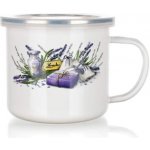 Banquet Hrnek smalt. 0,5 L Levandule – Zboží Mobilmania