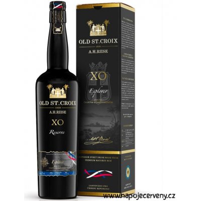 A. H. Riise XO Explorer CZ 40% 0,7 l (karton) – Zboží Dáma