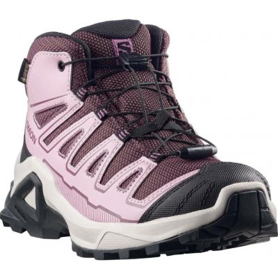 Salomon X Ultra Mid GTX J L49109500 huckleberry/dawn pink/concord grape – Hledejceny.cz