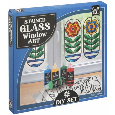 Grafix Okenní dekorace květiny 5 x 30 ml okenních barev – Hledejceny.cz
