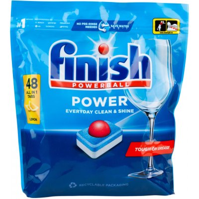 Finish Power All in 1 Max Lemon tablety do myčky 48 ks – Zboží Dáma