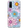 Pouzdro a kryt na mobilní telefon Pouzdro TopQ Vivo Y20s silikon Colorful Daisy