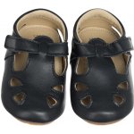 Laitetmiel kožené capáčky s gumovou podrážkou sandálky modré – Sleviste.cz