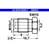 Brzdová a spojková hadice ATE Spojovaci sroub 24.3516-0020.1