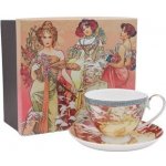 HOME ELEMENTS Hrnek s podtáckem Mucha Zima 250 ml – Hledejceny.cz