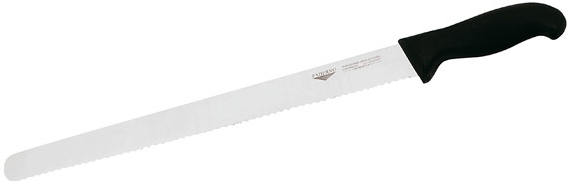 Paderno Nůž na chléb pilka zaoblený rukojeť 36 cm