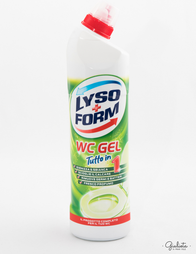 Lysoform WC gel zelený 750 ml od 89 Kč - Heureka.cz