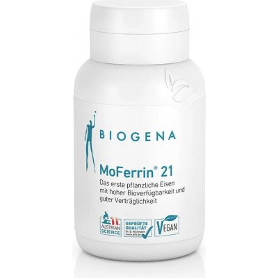 Biogena Rostlinné železo MoFerrin 21mg 60 kapslí – Hledejceny.cz