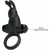 Pretty Love Vibrant Penis Ring 1 Black