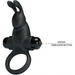 Pretty Love Vibrant Penis Ring 1 Black