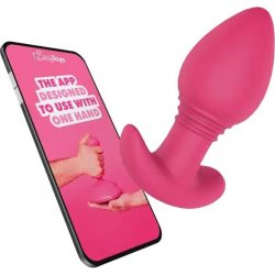 EasyConnect Vibrating Butt Plug Axel App-Controlled Pink