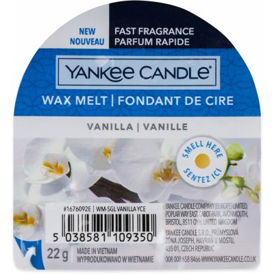 Yankee Candle vosk do aromalampy Vanilla 22 g – Zboží Mobilmania