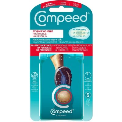 Compeed náplast na puchýře na chodidlo 5 ks