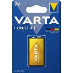 Varta Longlife 9V 1ks 4122101411 – Zboží Živě
