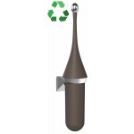 Marplast Ecolored WC štětka závěsná ABS Soft Touch hnědá A65801DB – Hledejceny.cz