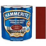 Hammerite přímo na rez 2,5L hladká červenohnědá – Sleviste.cz