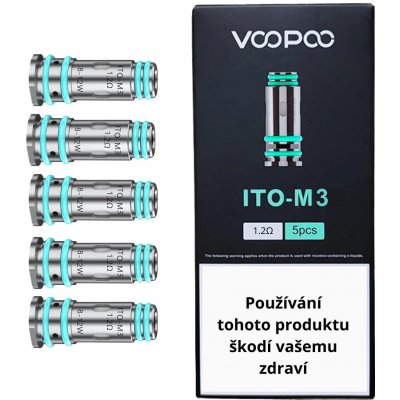 VooPoo ITO žhavící hlava 1,2ohm 5ks – Hledejceny.cz